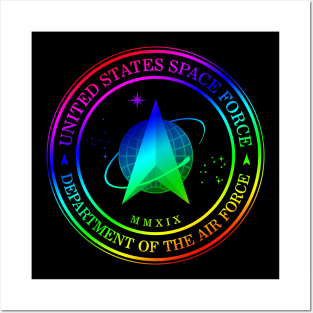 SPACE FORCE - LGBTQ [CIA-TP] Posters and Art